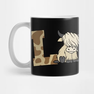 Cute Highland Cow | Adorable Farm Lover Shirt Mug